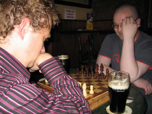 Sjeg and Cadwah battling in the first round, Cadwah wins