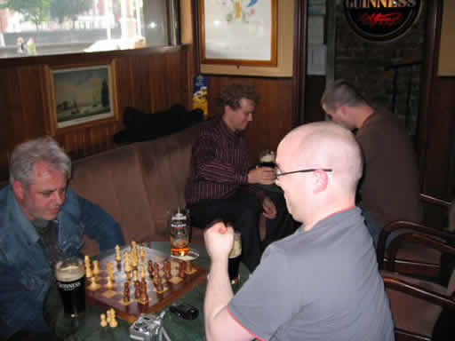 Cadwah decides that chess boxing may be the only way to beat M Ceillier, as it happens a draw was agreed