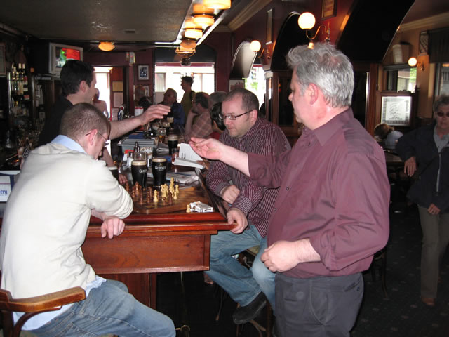 M Ceillier buys the supplies while cad and alan battle on
